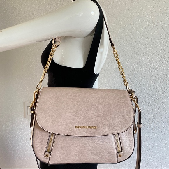 Michael Kors pink Bedford Legacy Pebbled Leather 2 way Bag - Picture 11 of 11